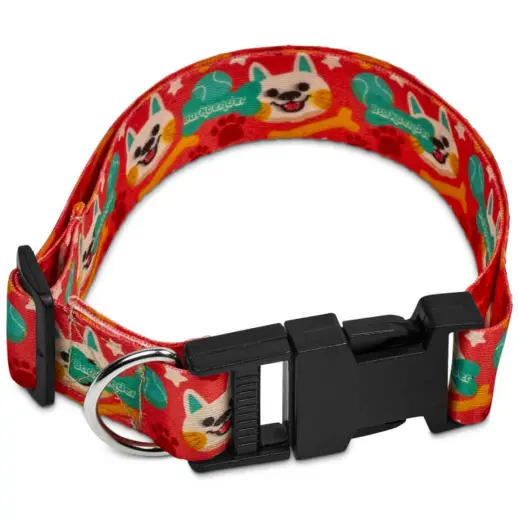 Hoppla Rambo Polyester Dog Collar Branded